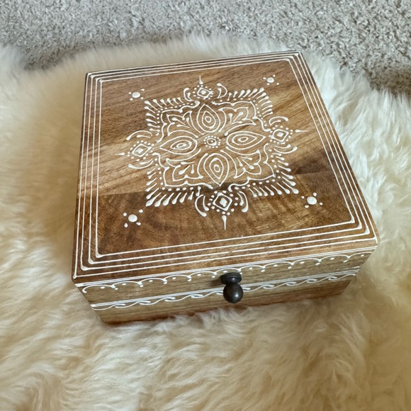 Accents | Wooden Catchall Box | Poshmark
